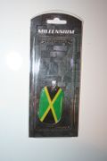 JAMAICA COUNTRY FLAG DOG TAG NECKLACE PENDANT .. NEW