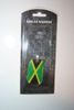 JAMAICA COUNTRY FLAG DOG TAG NECKLACE PENDANT .. NEW