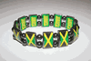 JAMAICA COUNTRY FLAG FLEXIBLE METAL REVERSIBLE SPORTS BRACELET ... NEW
