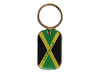 JAMAICA COUNTRY FLAG KEYCHAIN ..HIGH QUALITY .. NEW