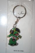 JAMAICA COUNTRY FLAG METAL BOY KEYCHAIN ... NEW