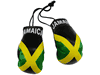 JAMAICA COUNTRY FLAG MINI BOXING GLOVES ..HIGH QUALITY .. NEW