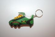 JAMAICA COUNTRY FLAG SOCCER FOOTBALL SHOE CLEAT KEYCHAIN .. NEW
