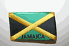 JAMAICA EXTRA LARGE IRON-ON PATCH CREST BADGE .. NEW 