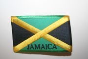 JAMAICA EXTRA LARGE IRON-ON PATCH CREST BADGE .. NEW 
