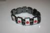 JAPAN COUNTRY FLAG FLEXIBLE METAL SPORTS BRACELET WRISTBAND .. NEW