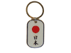 JAPAN COUNTRY FLAG KEYCHAIN ..HIGH QUALITY .. NEW