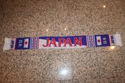 JAPAN COUNTRY FLAG SCARF SCARVES .. FIFA WORLD CUP SOCCER FOOTBALL .. NEW
