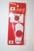 JAPAN COUNTRY FLAG SHOE SANDLE KEYCHAIN .. NEW