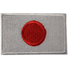 JAPAN COUNTRY FLAG SMALL IRON ON PATCH CREST BADGE .NEW