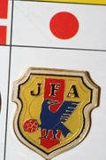 JAPAN JFA FIFA WORLD CUP SOCCER FOOTBALL LOGO PIN .. NEW