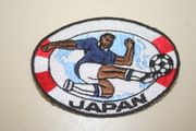 JAPAN SOCCER FOOTBALL PLAYER IRON ON PATCH CREST BADGE .. NEW
