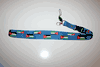 JORDAN BLUE COUNTRY FLAG LANYARD KEYCHAIN PASSHOLDER .. NEW