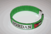 JORDAN GREEN COUNTRY FLAG FLEXIBLE BRACELET WRISTBAND .. NEW