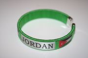JORDAN GREEN COUNTRY FLAG FLEXIBLE BRACELET WRISTBAND .. NEW