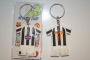 JUVENTUS FC FOOTBALL CLUB  NEDVED #11 SOCCER JERSEY KEYCHAIN ... NEW