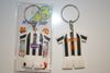 JUVENTUS FC FOOTBALL CLUB  NEDVED #11 SOCCER JERSEY KEYCHAIN ... NEW