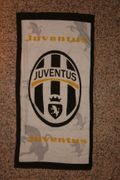 JUVENTUS FOOTBALL CLUB LOGO BEACH TOWEL ... SOCCER .. NEW