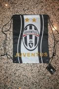 JUVENTUS FOOTBALL CLUB SOCCER DRAW STRING SHOULDER BAG NAPSACK .. NEW