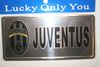 JUVENTUS FOOTBALL CLUB SOCCER LICENSE PLATE STICKER ... NEW