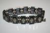 JUVENTUS SOCCER FOOTBALL CLUB FLEXIBLE METAL SPORTS BRACELET WRISTBAND ..NEW