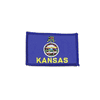 KANSAS USA STATE FLAG IRON ON PATCH CREST BADGE 2 1/8 X 3 1/4 INCHES ... NEW