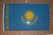 KAZAKHSTAN 3' X 5' FEET NATIONAL COUNTRY FLAG BANNER TAPESTRY .. NEW