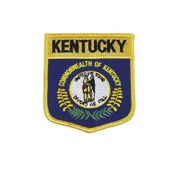 KENTUCKY USA SHIELD FLAG IRON ON PATCH CREST BADGE 3 X 3 1/2 INCHES ... NEW