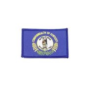 KENTUCKY USA STATE FLAG IRON ON PATCH CREST BADGE 2 1/8 X 3 1/4 INCHES ... NEW