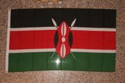 KENYA 3' X 5' NATIONAL COUNTRY FLAG BANNER TAPESTRY .... NEW