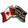 KENYA / CANADA COUNTRY FLAG SMALL METAL FRIENDSHIP LAPEL PIN BADGE .. NEW KENYA / CANADA COUNTRY FLAG SMALL METAL FRIENDSHIP LAPEL PIN BADGE .. NEW