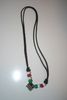 KENYA COUNTRY FLAG METAL NECKLACE ... NEW