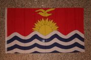 KIRIBATI 3' X 5' FEET NATIONAL COUNTRY FLAG BANNER TAPESTRY .. NEW