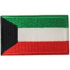 KUWAIT COUNTRY FLAG SMALL IRON ON PATCH CREST BADGE ...NEW