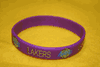 LA LAKERS BRACELET (ADULT AND KIDS SIZES) NBA BASKETBALL LOS ANGELES