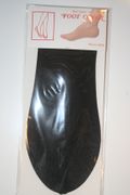 LADIES BLACK FOOTCOVER TO BE WORN WITH OR WITHOUT HOSIERY ... NEW