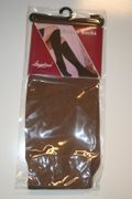 LADIES BROWN OPAQUE KNEE HIGH SOCKS ... SIZE 9-11 ... NEW IN PACKAGE