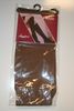 LADIES BROWN OPAQUE KNEE HIGH SOCKS ... SIZE 9-11 ... NEW IN PACKAGE