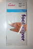 LADIES COFFEE BROWN COLOR FOOTCOVER TO BE WORN WITH OR WITHOUT HOSIERY .. NEW IN PACKAGE