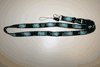LAND ROVER BLACK HIGH QUALITY VEHICLE LANYARD KEYCHAIN PASSHOLDER .. NEW