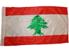 LEBANON 12" X 18" INCHES COUNTRY HIGH QUALITY FLAG WITH SLEAVE WITHOUT STICK .. FIFA SOCCER WORLD CUP .. NEW