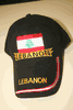 LEBANON COUNTRY FLAG BLACK BASEBALL HAT CAP .. NEW LEBANON COUNTRY FLAG BLACK BASEBALL HAT CAP .. NEW