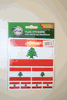 LEBANON COUNTRY FLAG COLLECTION OF 7 DIFFERENT SIZE STICKERS . NEW