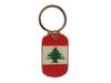 LEBANON COUNTRY FLAG KEYCHAIN ..HIGH QUALITY .. NEW