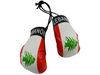 LEBANON COUNTRY FLAG MINI BOXING GLOVES ..HIGH QUALITY .. NEW