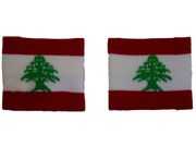 LEBANON COUNTRY FLAG WRISTBAND SWEATBAND .. FIFA SOCCER WORLD CUP .. GREAT QUALITY .. NEW