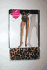 LEOPARD PRINT OPAQUE TIGHTS WITH FEET ... 100-175 LBS ... NEW IN PACKAGE