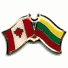LITHUANIA / CANADA COUNTRY FLAG SMALL METAL FRIENDSHIP LAPEL PIN BADGE .. NEW LITHUANIA / CANADA COUNTRY FLAG SMALL METAL FRIENDSHIP LAPEL PIN BADGE .. NEW