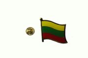 LITHUANIA COUNTRY FLAG SMALL METAL LAPEL PIN BADGE .. NEW