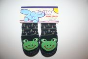 LITTLE FROGGY KIDS KIDS CHILDS BABY SLIPPER SOCKS  ---  0 - 12 MONTHS .. NEW